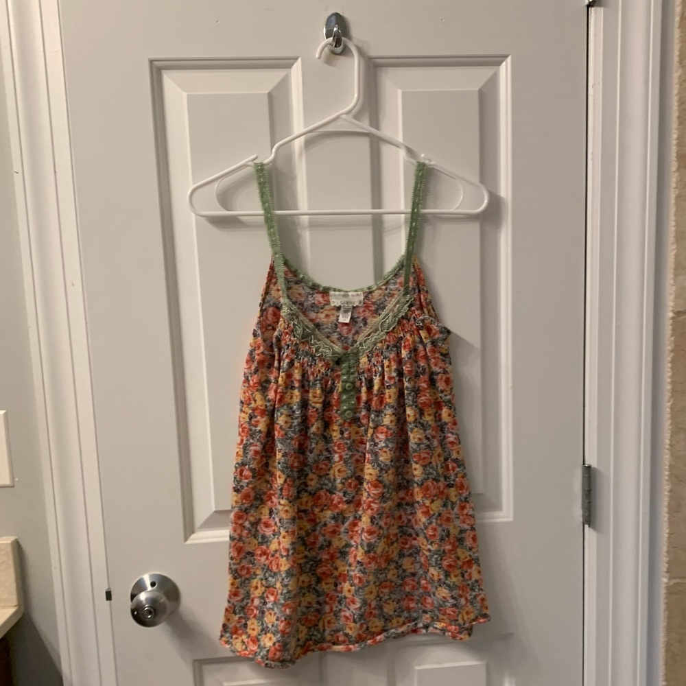 Size medium floral Kimchi Blue camisole